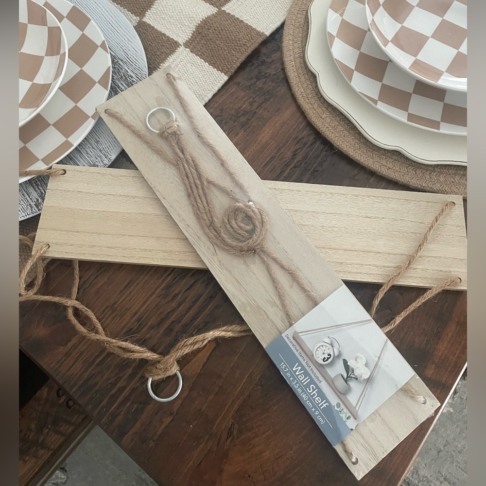 Wood shelf Decor